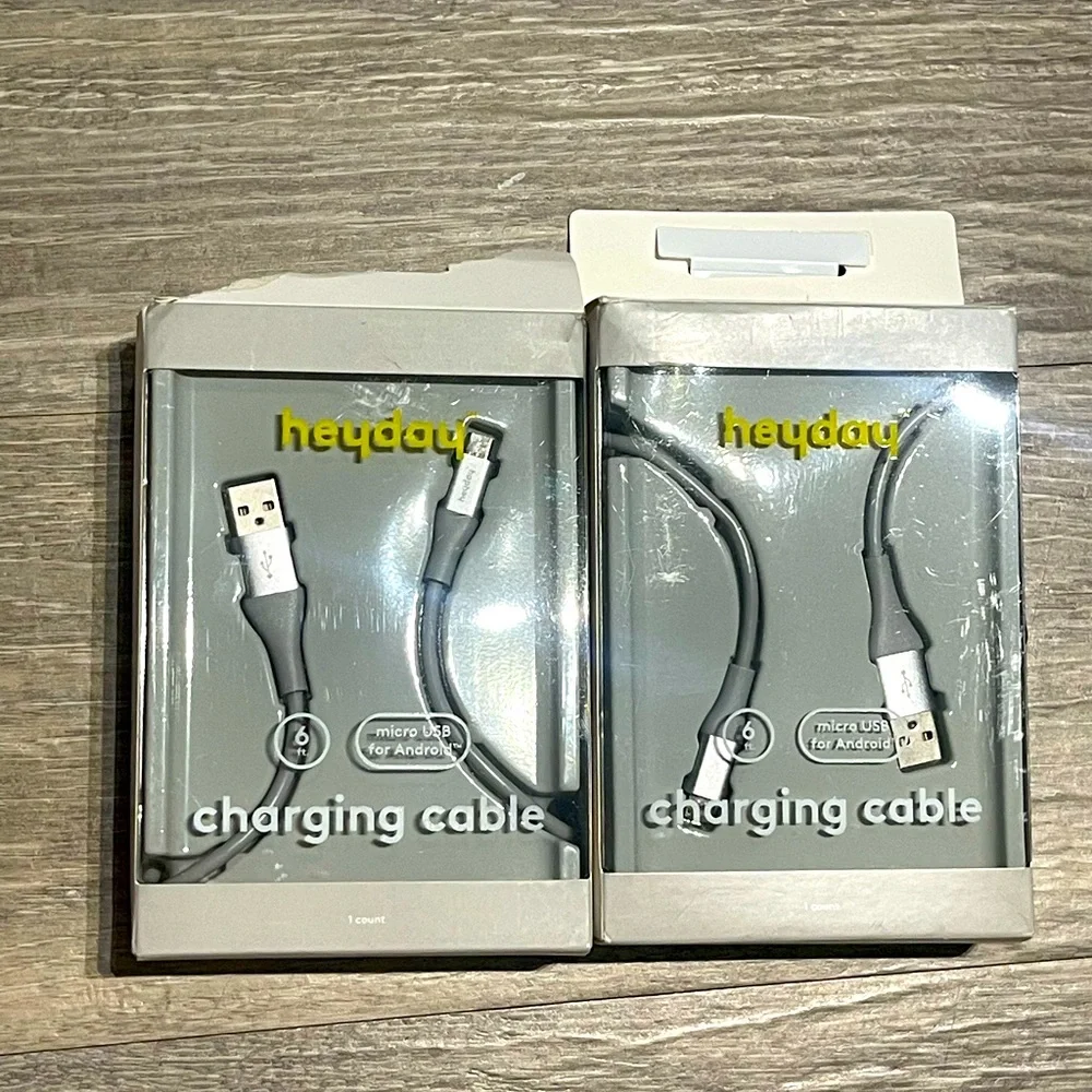 Android chargers gray